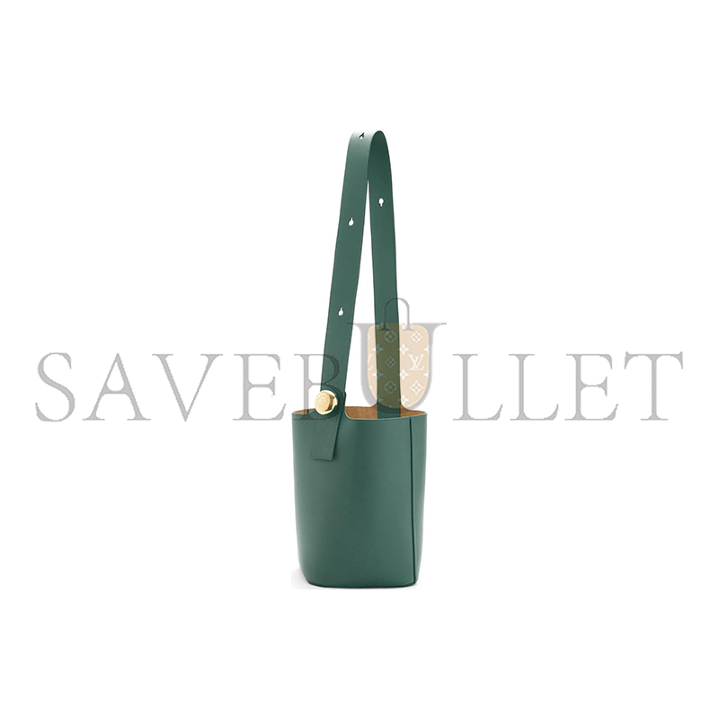 LOEWE MEDIUM PEBBLE BUCKET IN SMOOTH CALFSKIN AANBBBWX01 (28*24.5*23.5cm)